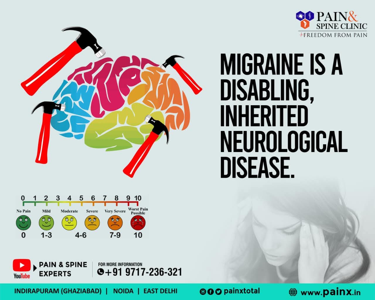Migraine: Causes, Symptoms, Diagnosis & Treatment | Migraine Specialist in Noida, Indirapuram & Ghaziabad